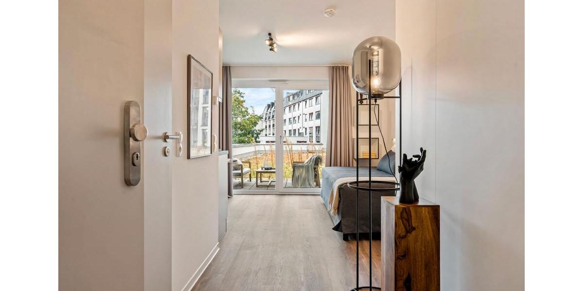 vollmöblierte Terrasse-Wohnung in Leipzig mit exzellenter Anbindung- 1 Monat Kaltmietfrei - 1 zimmer