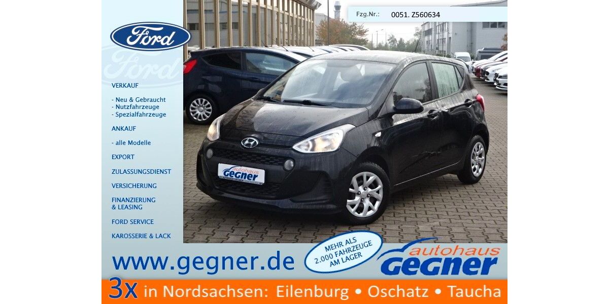 Hyundai i10 114.216 km 5.840 &euro; Eilenburg 04838