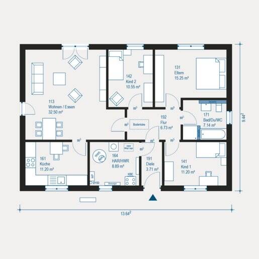 Mehrfamilienhaus, Wohnhaus Leipzig Lützschena-Stahmeln - 4 Zimmer, 107 m&sup2;, 488.000&euro; | Angebot:26886804