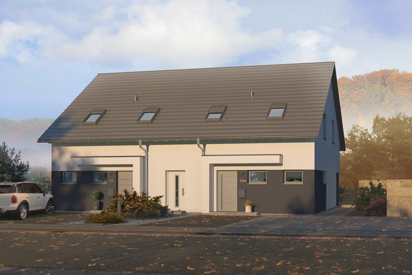 Doppelhaus - Platz für 2 Familien - 2 x Förderung - inklusive Grundstück 8 zimmer