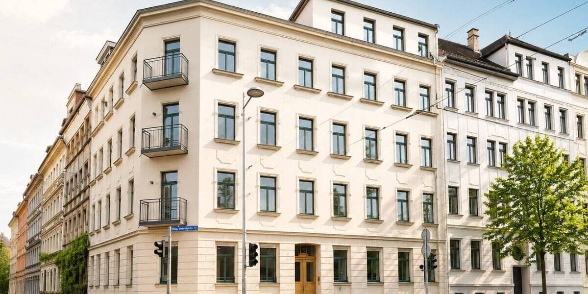 Etagenwohnung Leipzig Altlindenau - 2 Zimmer, 60 m&sup2;, 800&euro; | Angebot:26797199