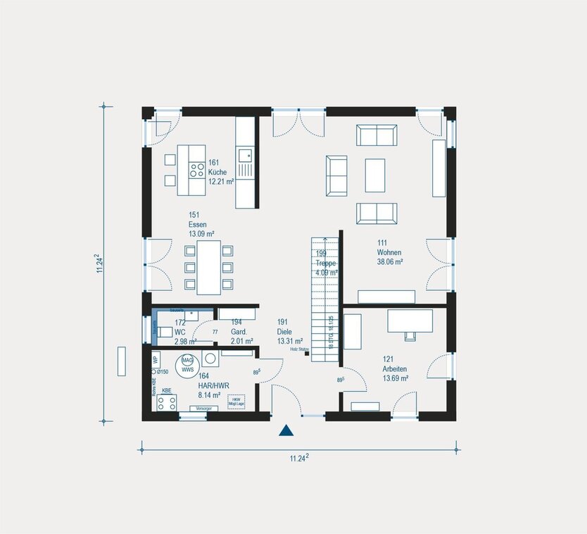 Eleganz und Komfort für die ganze Familie! 5 zimmer