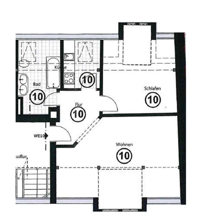 +Vermietete Dachgeschoßwohnung im beliebten Leipziger Stadtteil Altlindenau+
