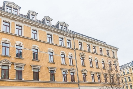 CONNEWITZ + 1 RAUM Wohnung ZUM KAUF + ERDGESCHOSS + BALKON + PARKETT