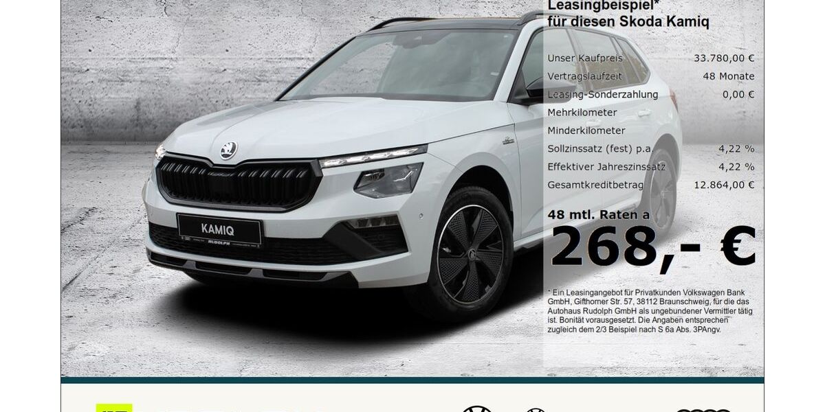 Skoda Kamiq 5.000 km 33.780 &euro; Merseburg 06217