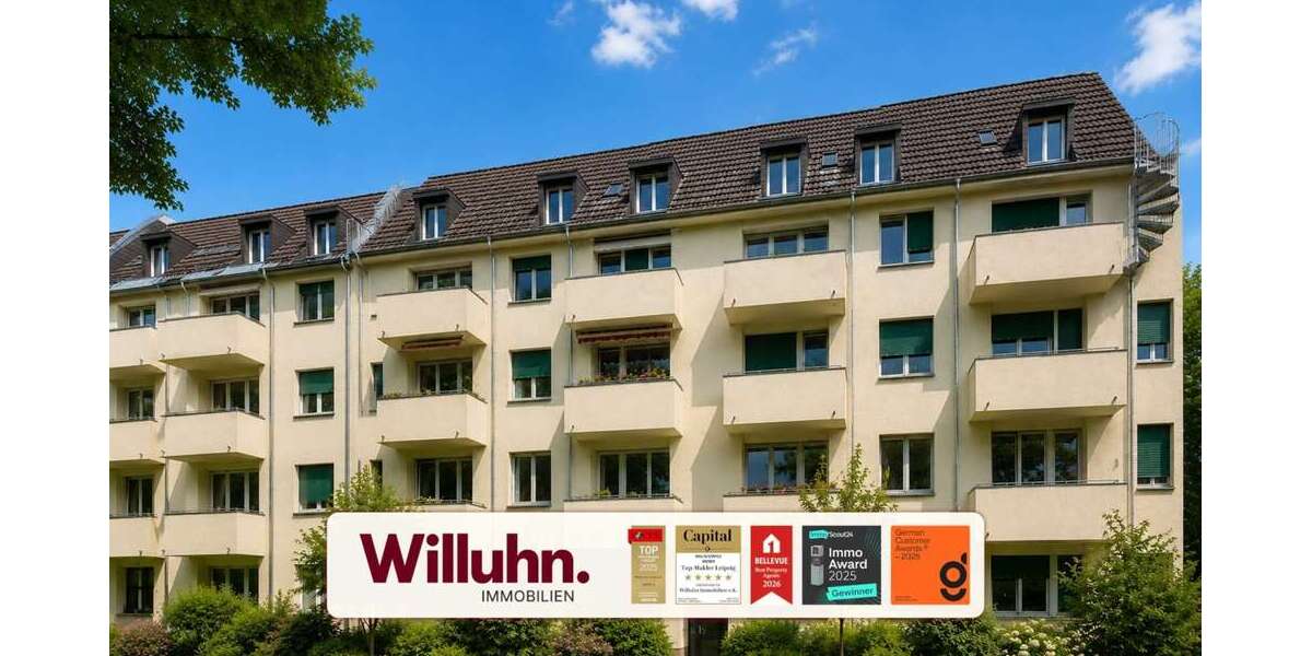 Etagenwohnung Leipzig Mitte - 2 Zimmer, 43 m&sup2;, 130.000&euro; | Angebot:27282890