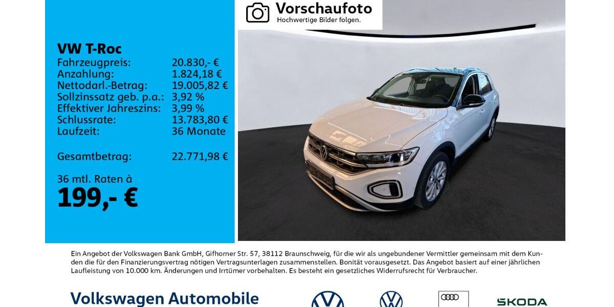 VW T-Roc 68.800 km 19.960 &euro; Leipzig 04178