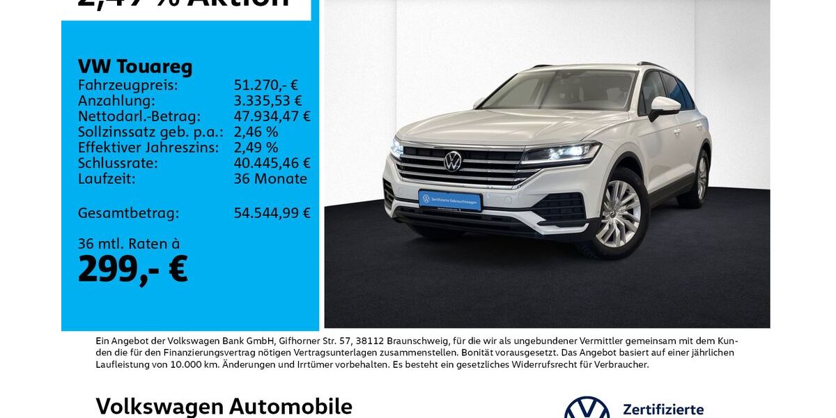 VW Touareg 27.181 km 50.370 &euro; Leipzig 04277