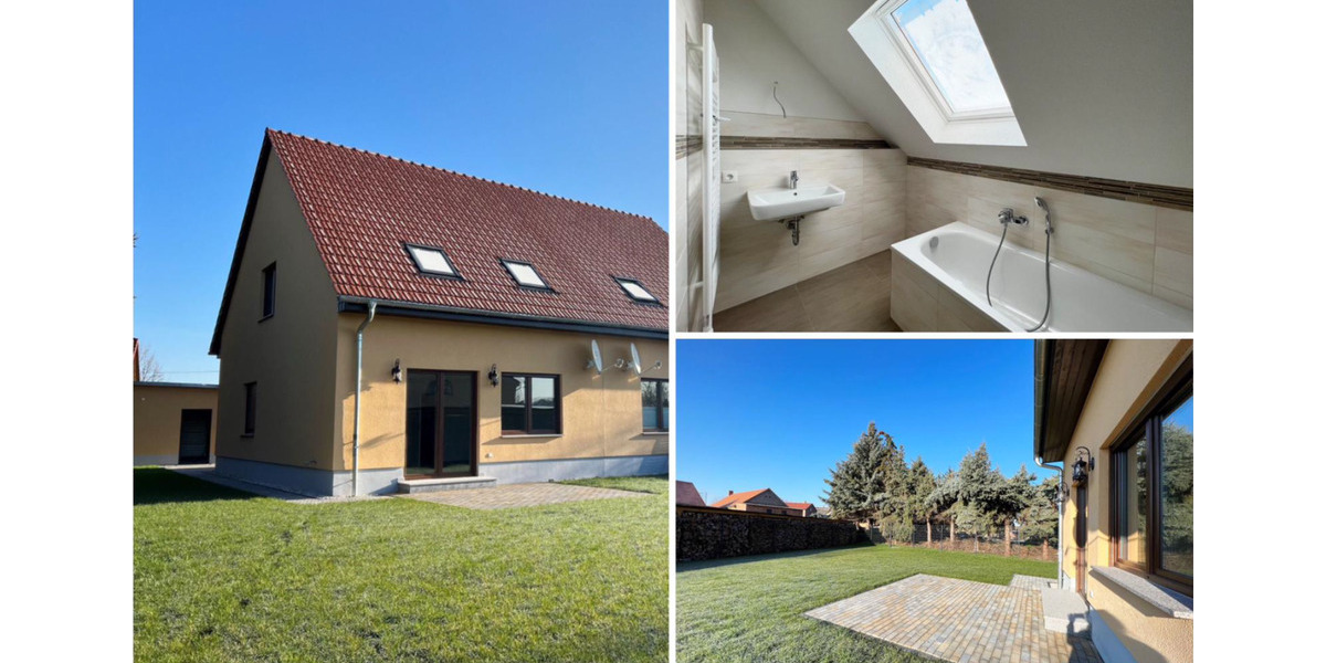 Doppelhaushälfte Schkeuditz - 4 Zimmer, 110 m&sup2;, 1.500&euro; | Angebot:25159467