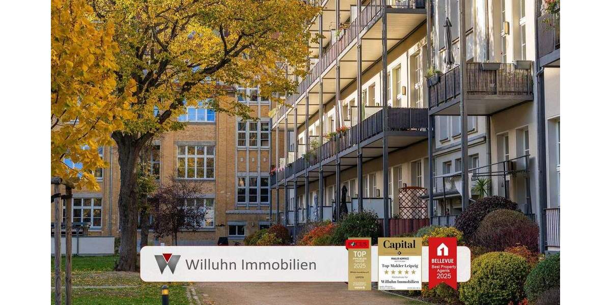 Bald frei! Loft-Wohnung mit Balkon l EBK l 2 TG-Stellplätzen & Wellnessbereich 4 zimmer