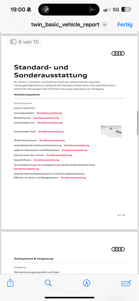 Audi A6 Avant 60.000 km 48.000 € Neukieritzsch 04575