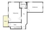 Etagenwohnung Leipzig Kleinzschocher - 2 Zimmer, 66 m&sup2;, 220.000&euro; | Angebot:26699575