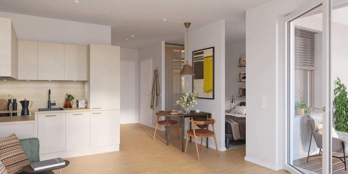 Barrierefreie 3-Zimmer-Wohnung mit ca. 80 m² samt Badewanne, Dusche , Gäste-WC und Balkon 3 zimmer