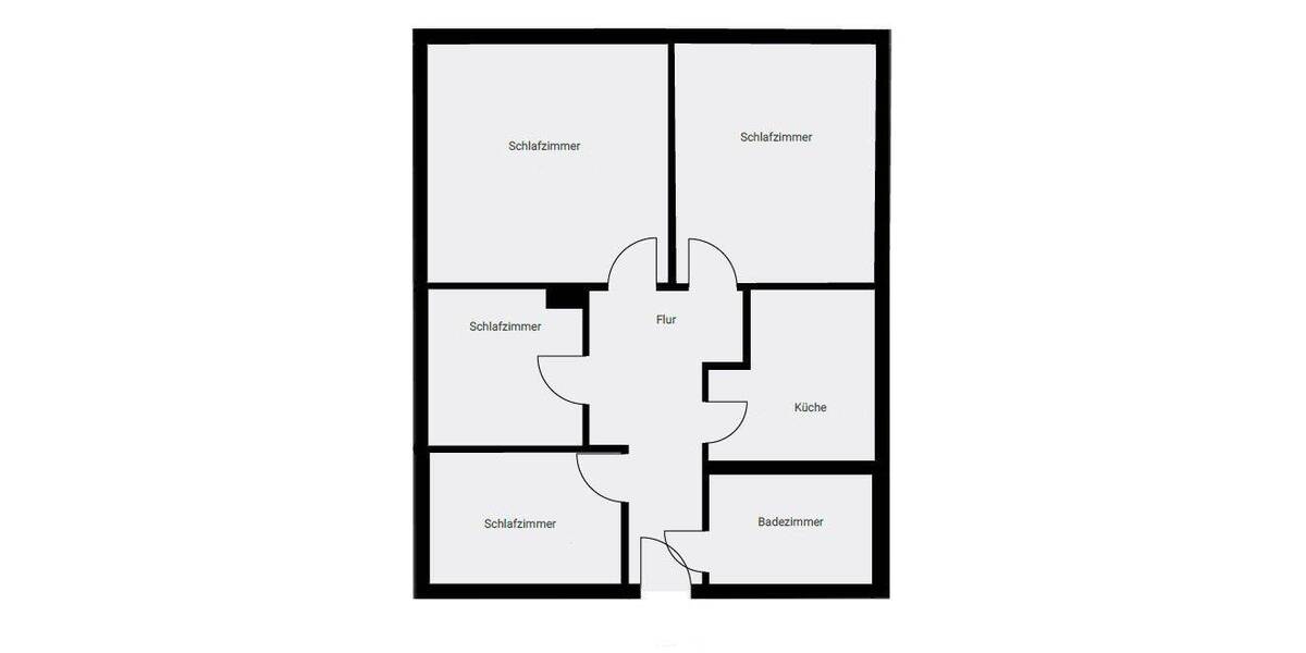 Etagenwohnung Borna Wyhra - 4 Zimmer, 70 m&sup2;, 630&euro; | Angebot:25957247