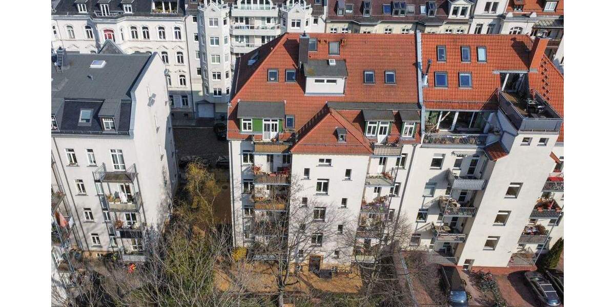 Etagenwohnung Leipzig Südvorstadt - 3 Zimmer, 107 m&sup2;, 385.000&euro; | Angebot:25820754