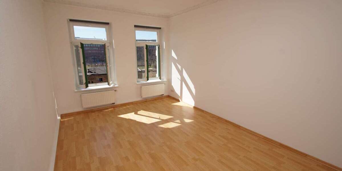 Erdgeschosswohnung: 3-Zimmer mit Balkon - direkt am Lene-Voigt-Park 3 zimmer