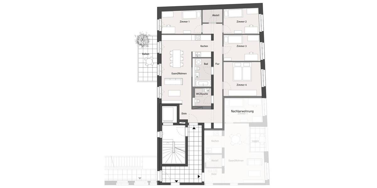 Kaufen statt Mieten * Förderfähiger NEUBAU * 5 Zimmer * KFW 40 und QNG 5 zimmer
