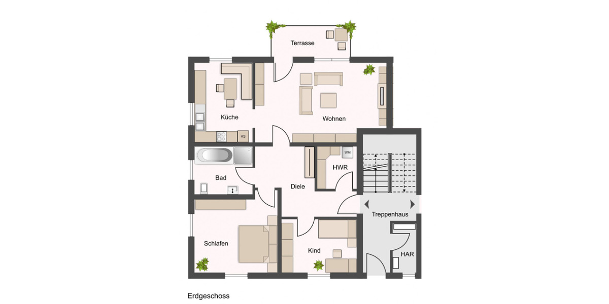 Etagenwohnung Eilenburg Zschettgau - 3 Zimmer, 88 m&sup2;, 970&euro; | Angebot:25770700