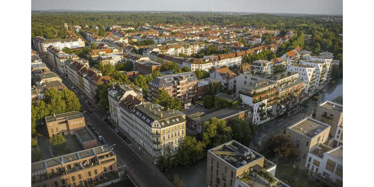 Exklusiver Neubau in Schleußig: modernes Studio1-Raum-Wohnung mit HWR und Abstellraum 1 zimmer