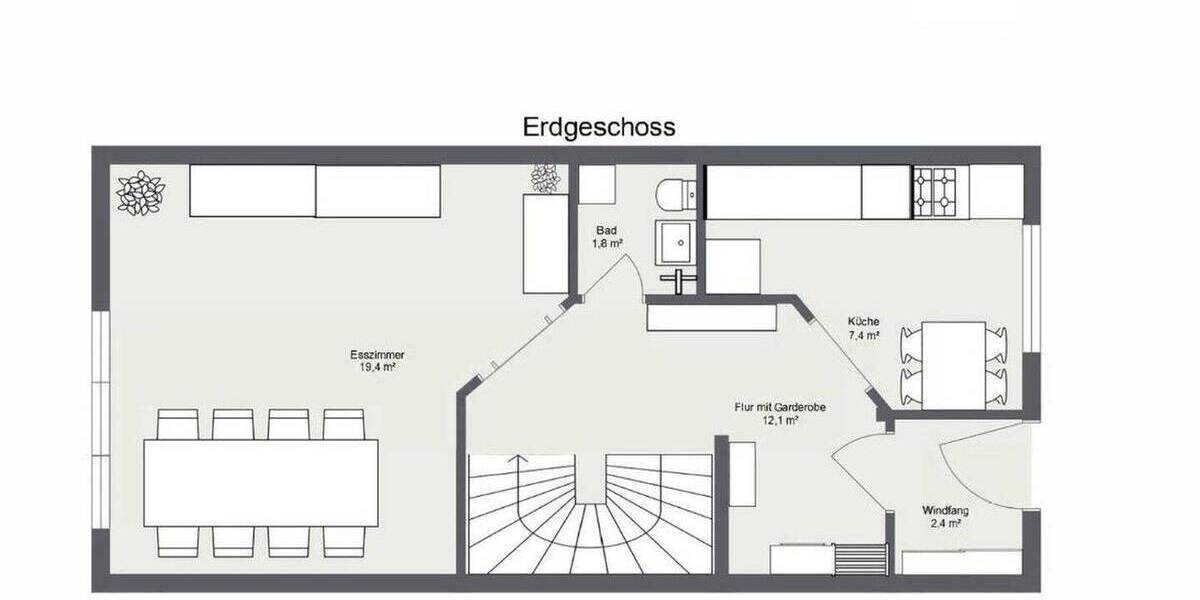 Reihenmittelhaus Leipzig Baalsdorf Baalsdorf - 6 Zimmer, 160 m&sup2;, 445.000&euro; | Angebot:26527655