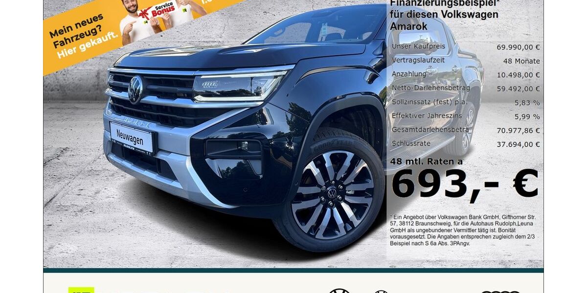 VW Amarok 1.500 km 69.990 &euro; Leuna 06237