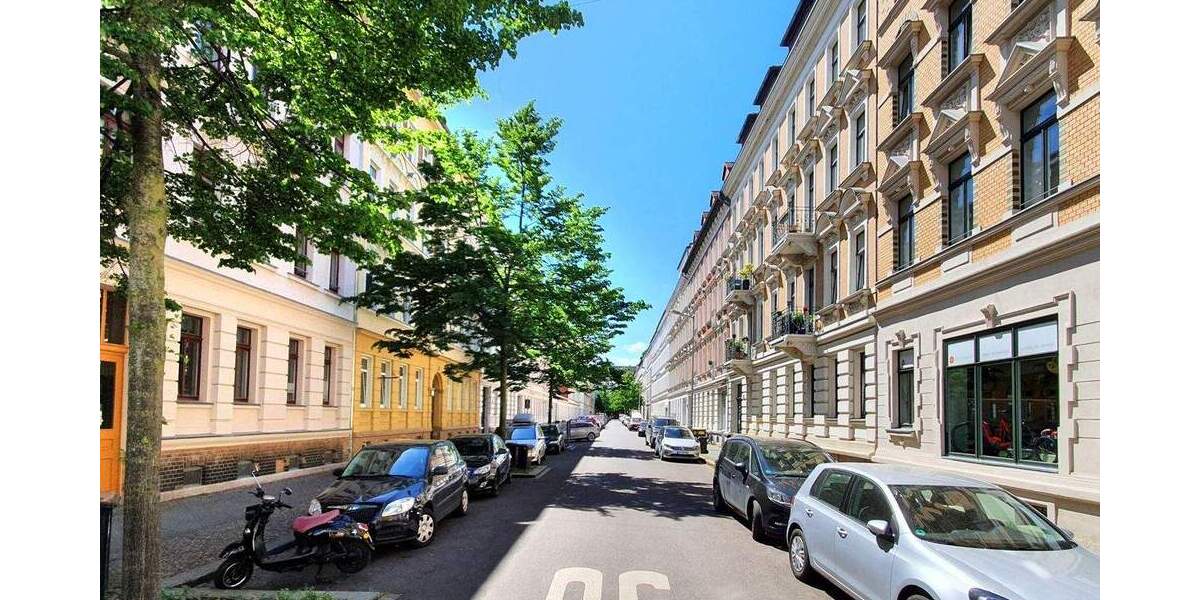 Etagenwohnung Leipzig Schleußig - 2 Zimmer, 59 m&sup2;, 169.000&euro; | Angebot:24461193
