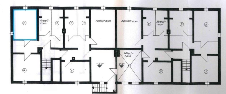 Hochparterre Hohenmölsen - 3 Zimmer, 67 m&sup2;, 62.000&euro; | Angebot:25253817