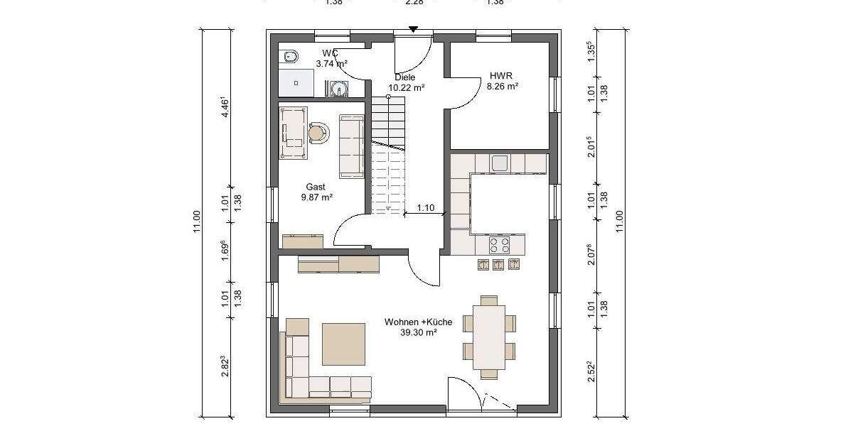Einfamilienhaus Leuna - 6 Zimmer, 142 m&sup2;, 193.450&euro; | Angebot:25728927
