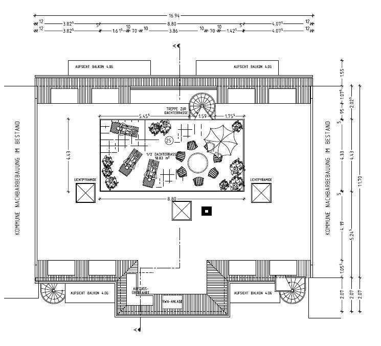 Bezugsfrei: Penthouse mit Loggia und Dachterrasse, einzigartiger Blick über den Clara-Zetkin-Park 5 zimmer