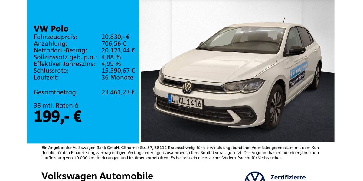 VW Polo 9.500 km 19.930 &euro; Leipzig 04178