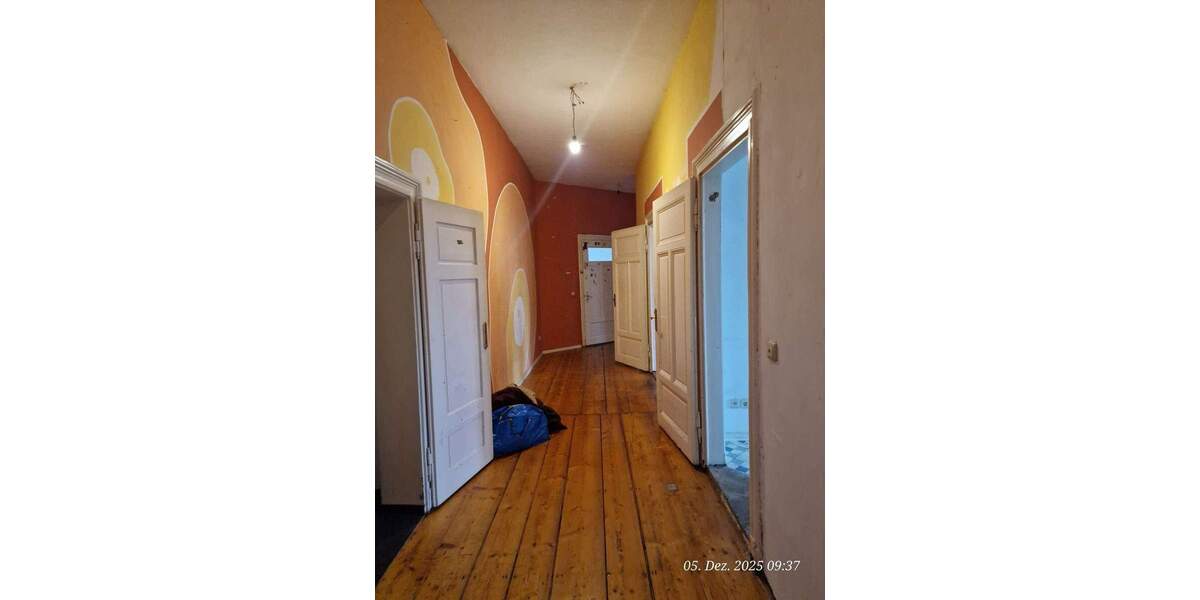 4-Raum-Wohnung mit Dielenboden und Stuckdecken 4 zimmer