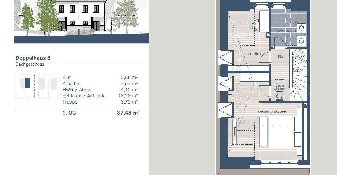 Doppelhaushälfte Leipzig Lützschena-Stahmeln - 5 Zimmer, 144 m&sup2;, 565.000&euro; | Angebot:25998342