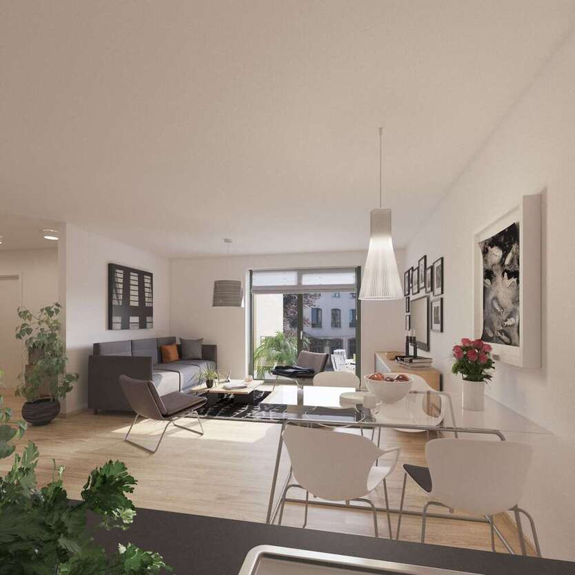 Wohnung zum Mieten in Halle 1.075 € 77.35 m²