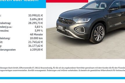 VW T-Roc 10.302 km 31.980 € Bitterfeld-Wolfen 06749