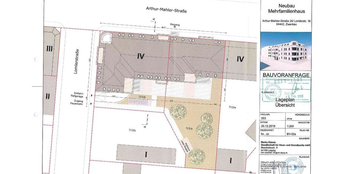 Grundstück mit Projektierung+positiver Bauvoranfrage für ca. 1.500 m² Wohnfläche zimmer