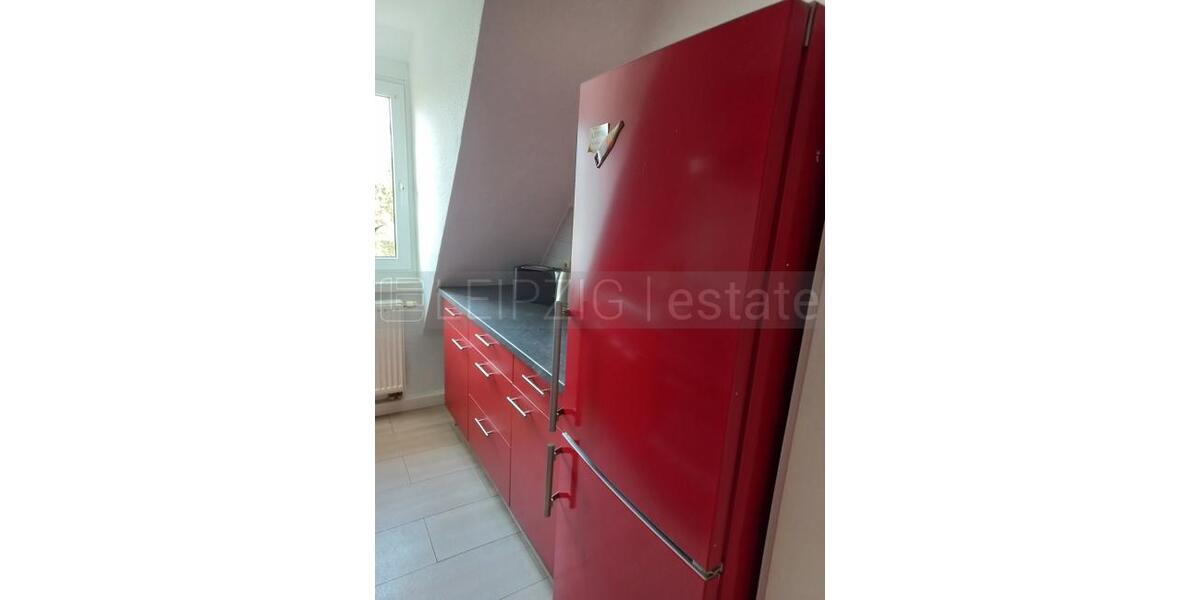 Dachgeschoßwohnung Leipzig Altwest - 2 Zimmer, 43 m&sup2;, 649&euro; | Angebot:25739685