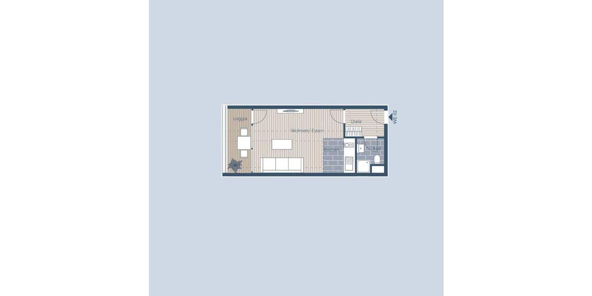 Etagenwohnung Leipzig Lindenau - 2 Zimmer, 65 m&sup2;, 220.710&euro; | Angebot:24776863