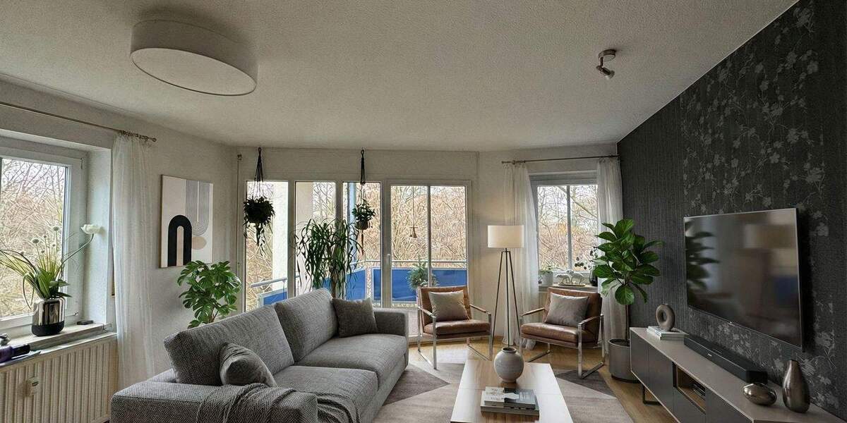 Etagenwohnung Leipzig Schleußig - 3 Zimmer, 72 m&sup2;, 300.000&euro; | Angebot:25701883