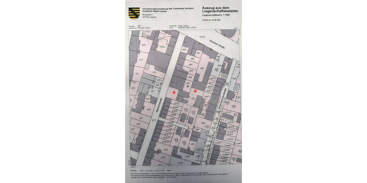 Grundstück Leipzig Reudnitz-Thonberg - 1.190.000&euro; | Angebot:23975331