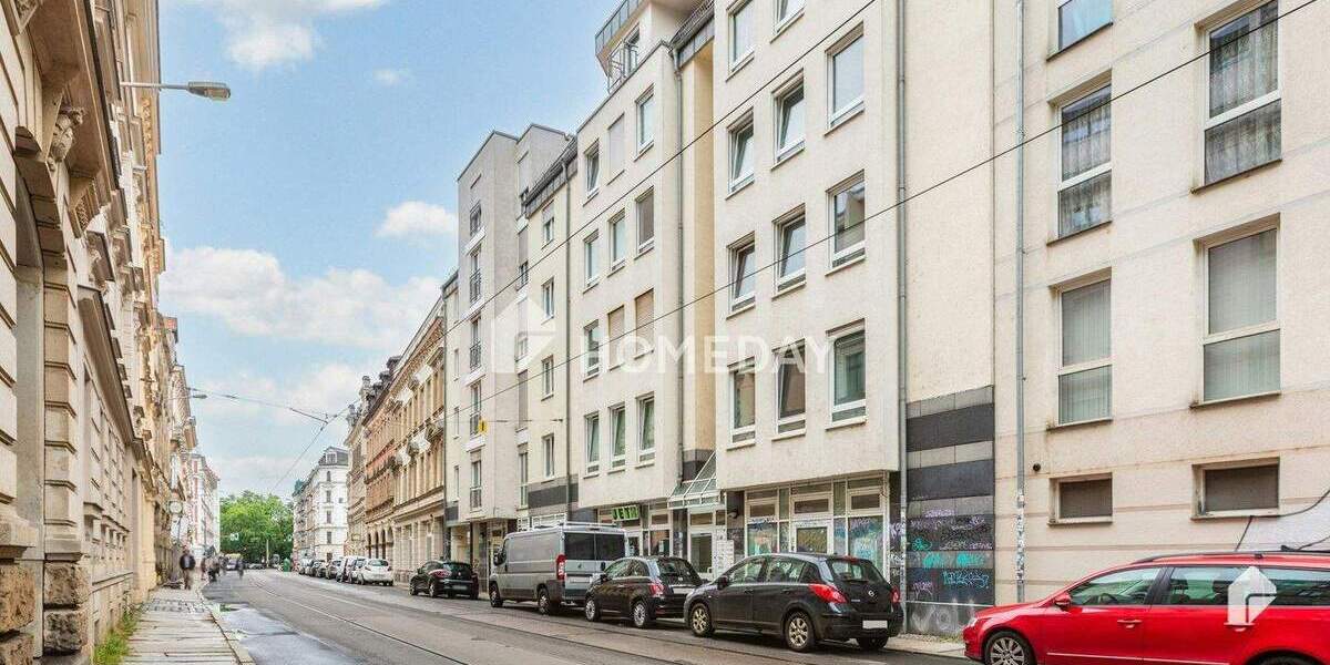 Etagenwohnung Leipzig Zentrum-Süd - 2 Zimmer, 64 m&sup2;, 199.000&euro; | Angebot:25677363