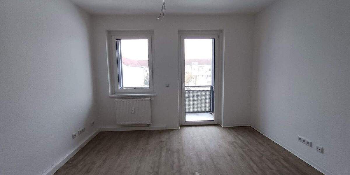 Etagenwohnung Merseburg Kötzschen - 2 Zimmer, 49 m&sup2;, 329&euro; | Angebot:25779227