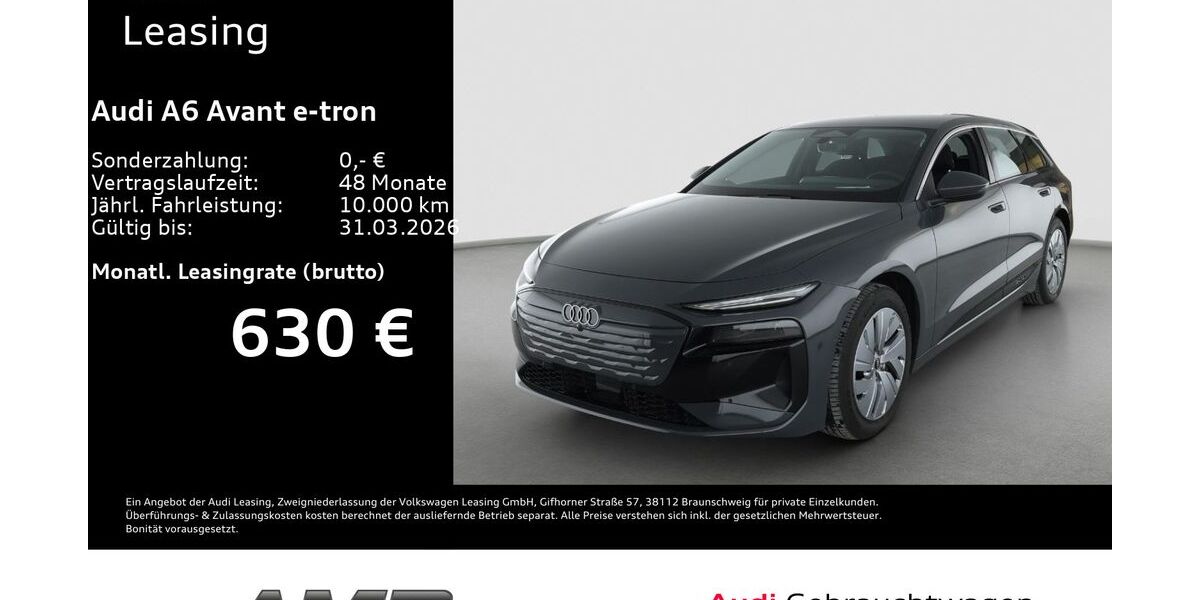 Audi A6 e-tron 8.730 km 58.980 &euro; Borna 04552