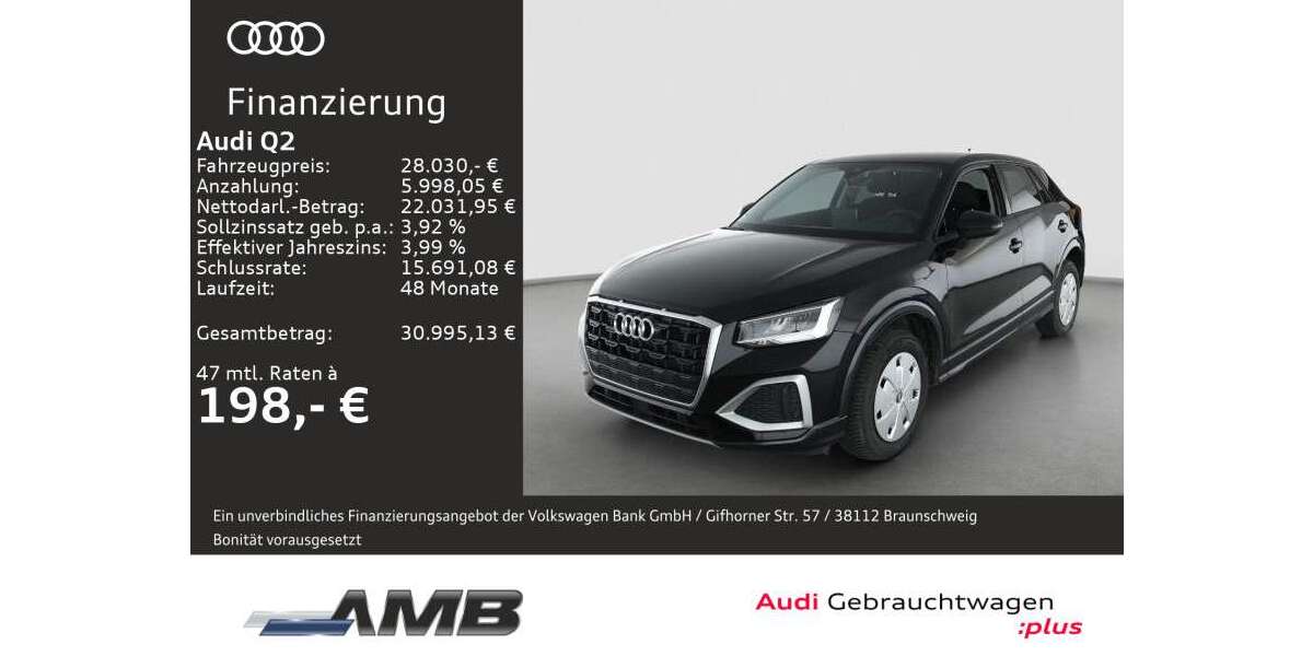 Audi Q2 8.040 km 27.480 &euro; Borna 04552