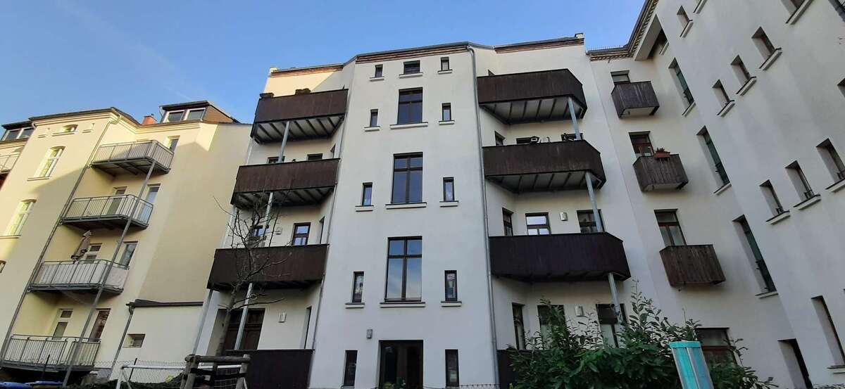 vermietete Eigentumswohnung mit Dachterrasse in Leipzig- Gohlis 3 zimmer