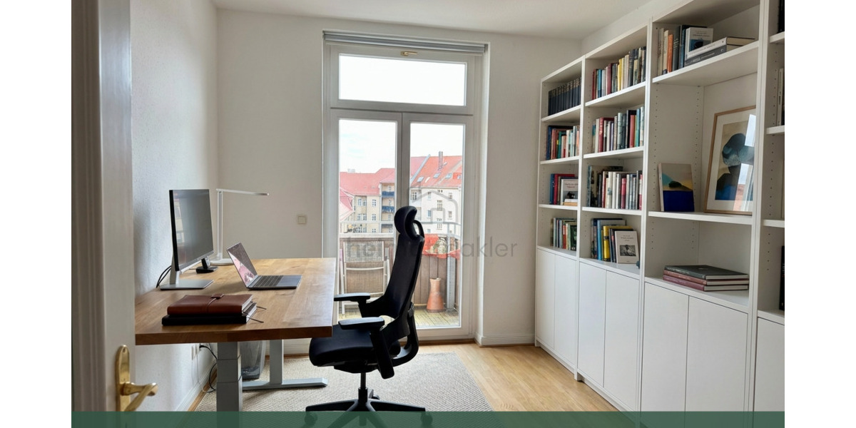Etagenwohnung Leipzig Gohlis-Mitte - 4 Zimmer, 107 m&sup2;, 359.000&euro; | Angebot:25692136