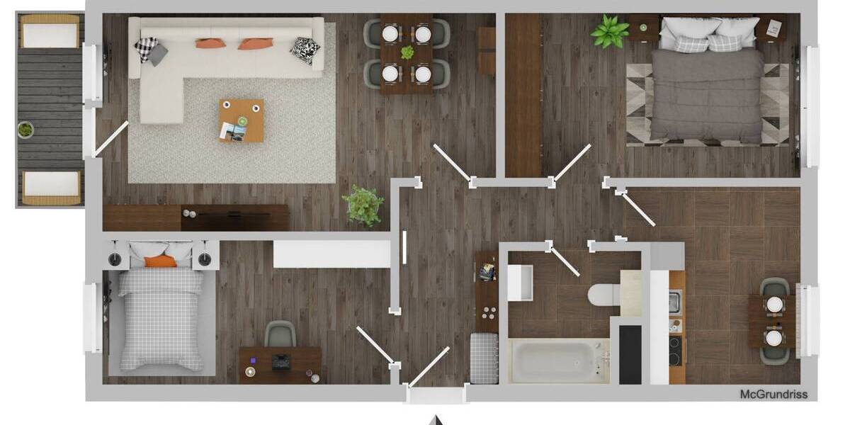 Etagenwohnung Leipzig Schönefeld-Ost - 2 Zimmer, 509.000&euro; | Angebot:25821350