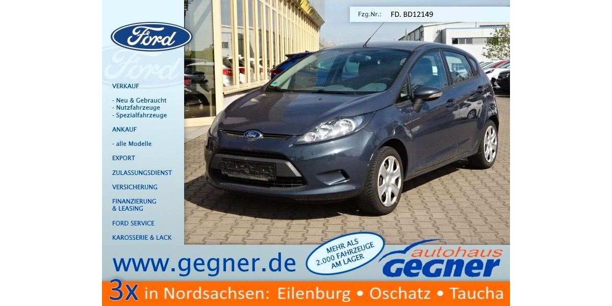 Ford Fiesta 157.798 km 3.440 &euro; Eilenburg 04838