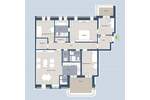 Etagenwohnung Leipzig Schleußig - 4 Zimmer, 123 m&sup2;, 825.500&euro; | Angebot:25997413