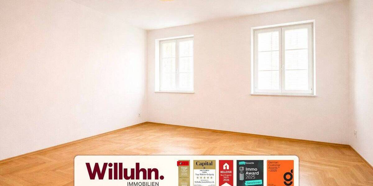 Etagenwohnung Leipzig Leutzsch - 3 Zimmer, 80 m&sup2;, 219.000&euro; | Angebot:26188307