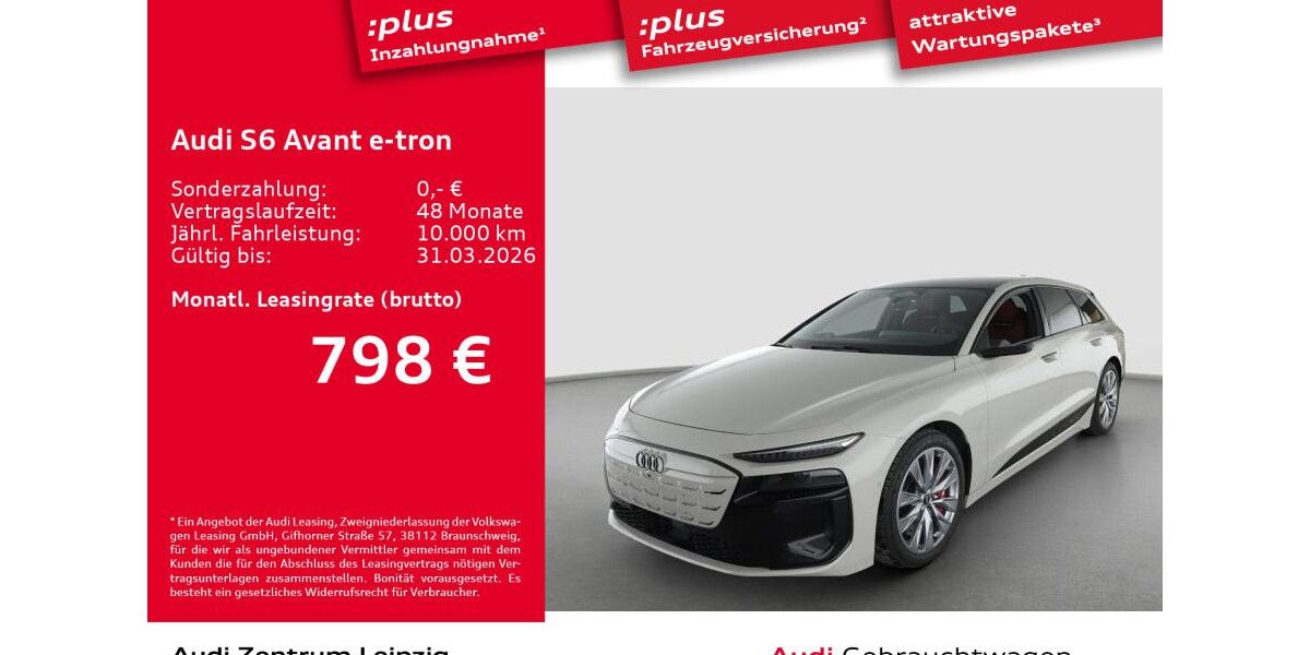 Audi S6 e-tron 18.226 km 89.890 &euro; Leipzig 04129